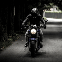 プロテクター付きバイクジャケット